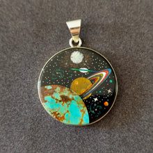 Cosmic Voyage Inlay Pendant
