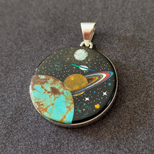 Cosmic Voyage Inlay Pendant